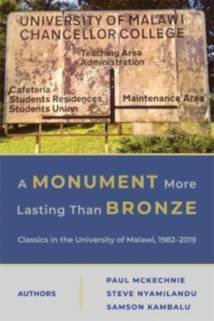 Book cover of: Monument More Lasting than Bronze. By: Paul McKechnie