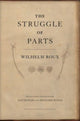 Book cover of: Struggle of Parts. By: Wilhelm Roux