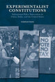 Book cover of: Experimentalist Constitutions. By: Yueduan Wang