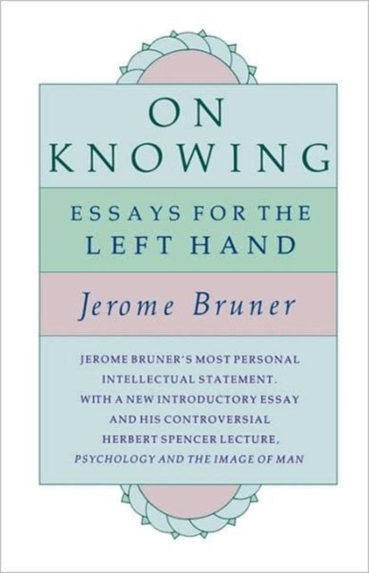 Book cover of: On Knowing