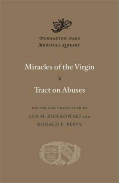 Book cover of: Miracles of the Virgin. Tract on Abuses. By: Nigel of Canterbury