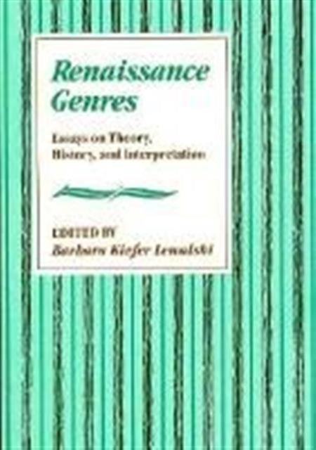 Book cover of: Renaissance Genres. By: Barbara Kiefer Lewalski
