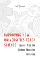Book cover of: Improving How Universities Teach Science. By: Carl Wieman