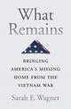 Book cover of: What Remains. By: Sarah E. Wagner