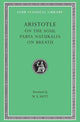 Book cover of: On the Soul. Parva Naturalia. On Breath