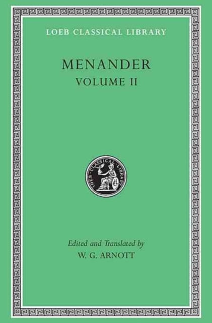 Book cover of: Menander, Volume II. By: Menander of Athens