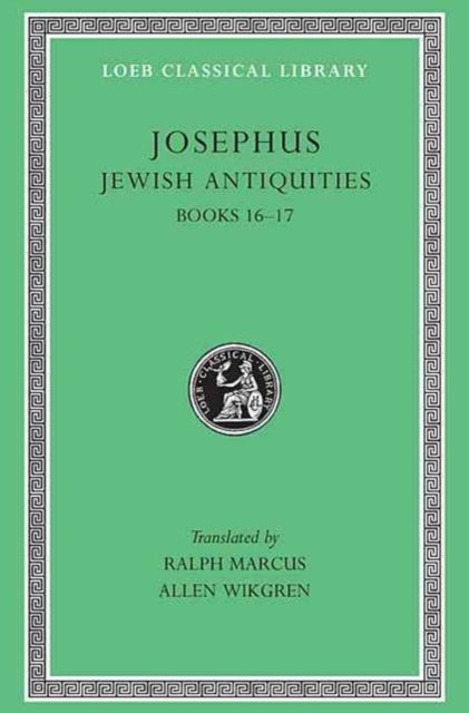 Book cover of: Jewish Antiquities, Volume VII. By: Flavius Josephus