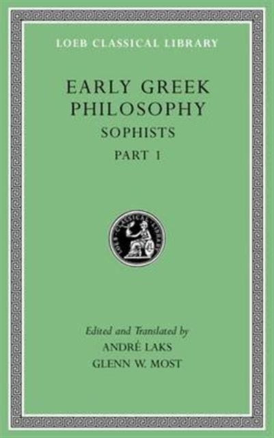Book cover of: Early Greek Philosophy, Volume VIII