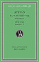 Book cover of: Roman History, Volume IV. By: Appian