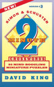 Book cover of: SIMON & SCHUSTER TWO-MINUTE CROSSWORDS Vol. 3. By: David King