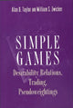 Book cover of: Simple Games