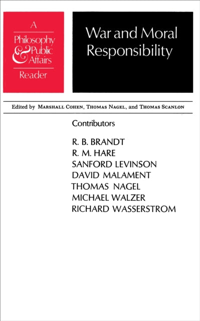 Book cover of: War and Moral Responsibility
