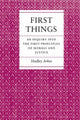 Book cover of: First Things