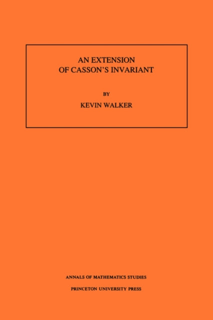 Book cover of: Extension of Casson's Invariant