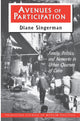 Book cover of: Avenues of Participation. By: Diane Singerman