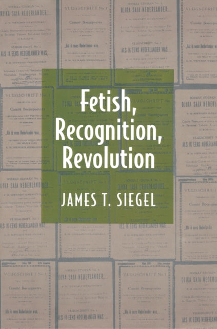Book cover of: Fetish, Recognition, Revolution
