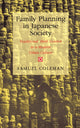 Book cover of: Family Planning in Japanese Society