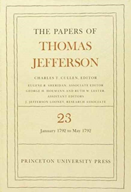 Book cover of: Papers of Thomas Jefferson, Volume 23. By: Thomas Jefferson