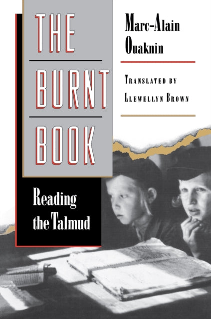 Book cover of: Burnt Book. By: Marc-Alain Ouaknin