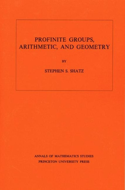 Book cover of: Profinite Groups, Arithmetic, and Geometry