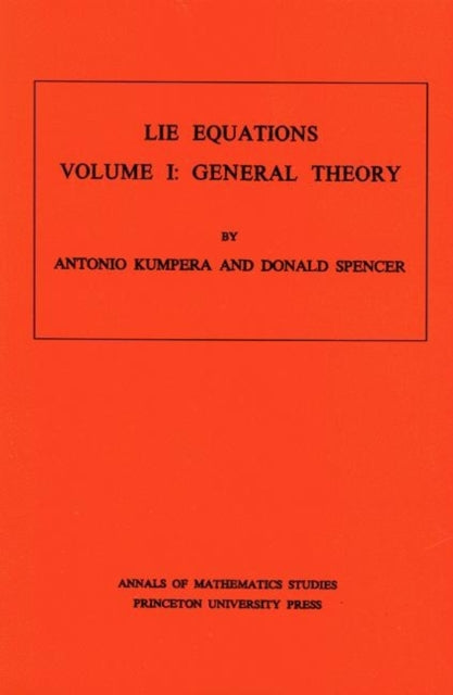 Book cover of: Lie Equations, Vol. I