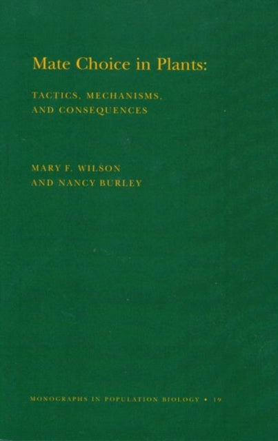 Book cover of: Mate Choice in Plants
