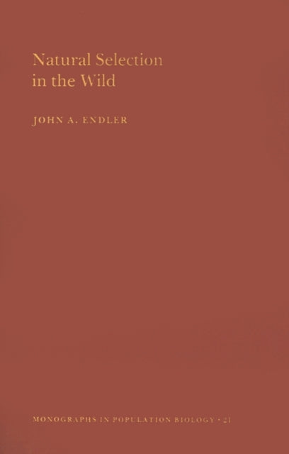 Book cover of: Natural Selection in the Wild
