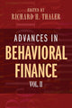 Book cover of: Advances in Behavioral Finance, Volume II. By: Richard H. Thaler