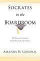 Book cover of: Socrates in the Boardroom. By: Amanda Goodall