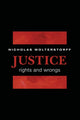 Book cover of: Justice. By: Nicholas Wolterstorff