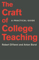 Book cover of: Craft of College Teaching. By: Bandey