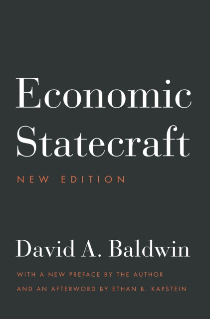 Book cover of: Economic Statecraft. By: David A. Baldwin