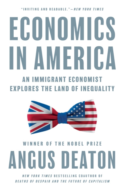 Book cover of: Economics in America. By: Angus Deaton