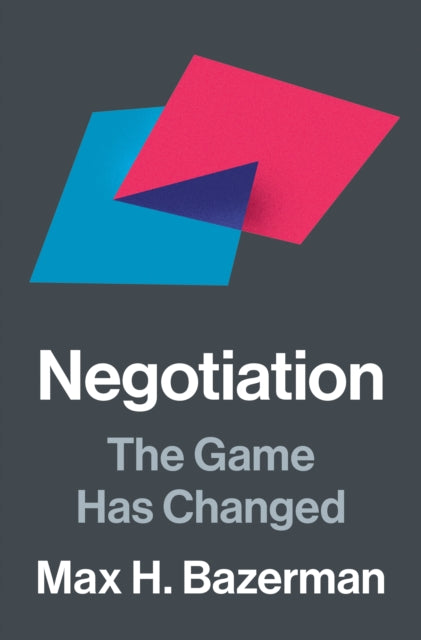 Book cover of: Negotiation. By: Max H. Bazerman