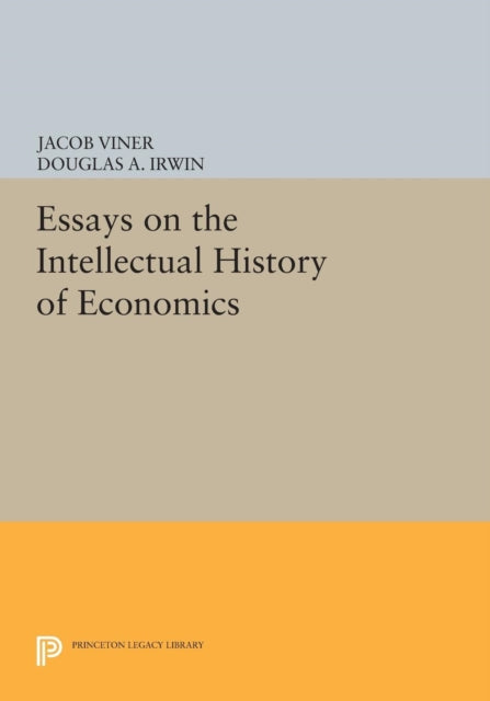 Book cover of: Essays on the Intellectual History of Economics. By: Jacob Viner