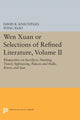 Book cover of: Wen Xuan or Selections of Refined Literature, Volume II. By: David R. Knechtges