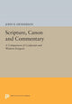 Book cover of: Scripture, Canon and Commentary. By: Henderson, John B.