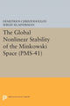 Book cover of: Global Nonlinear Stability of the Minkowski Space. By: Demetrios Christodoulou