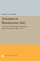 Book cover of: Avicenna in Renaissance Italy. By: Nancy G. Siraisi