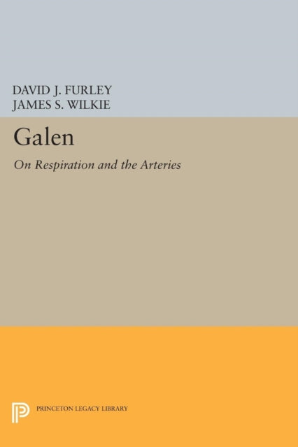 Book cover of: Galen. By: David J. Furley