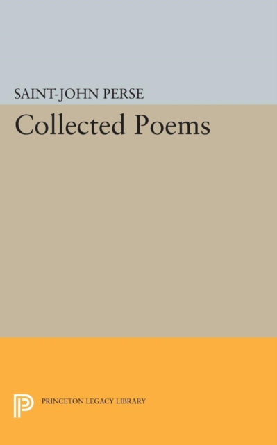 Book cover of: Collected Poems. By: Saint-John Perse