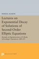 Book cover of: Lectures on Exponential Decay of Solutions of Second-Order Elliptic Equations. By: Shmuel Agmon