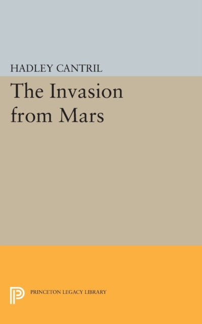 Book cover of: Invasion from Mars. By: Hadley Cantril