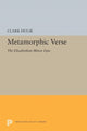 Book cover of: Metamorphic Verse. By: Clark Hulse
