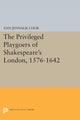 Book cover of: Privileged Playgoers of Shakespeare's London, 1576-1642. By: Ann Jennalie Cook