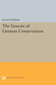 Book cover of: Genesis of German Conservatism. By: Klaus Epstein