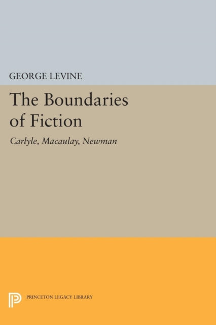 Book cover of: Boundaries of Fiction. By: George Levine
