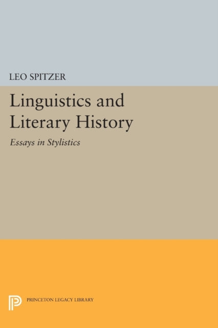 Book cover of: Linguistics and Literary History. By: Leo Spitzer