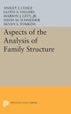 Book cover of: Aspects of the Analysis of Family Structure. By: Ansley Johnson Coale