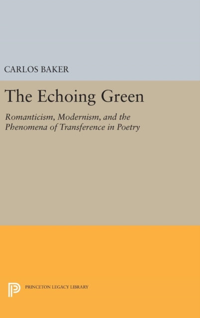 Book cover of: Echoing Green. By: Carlos Baker